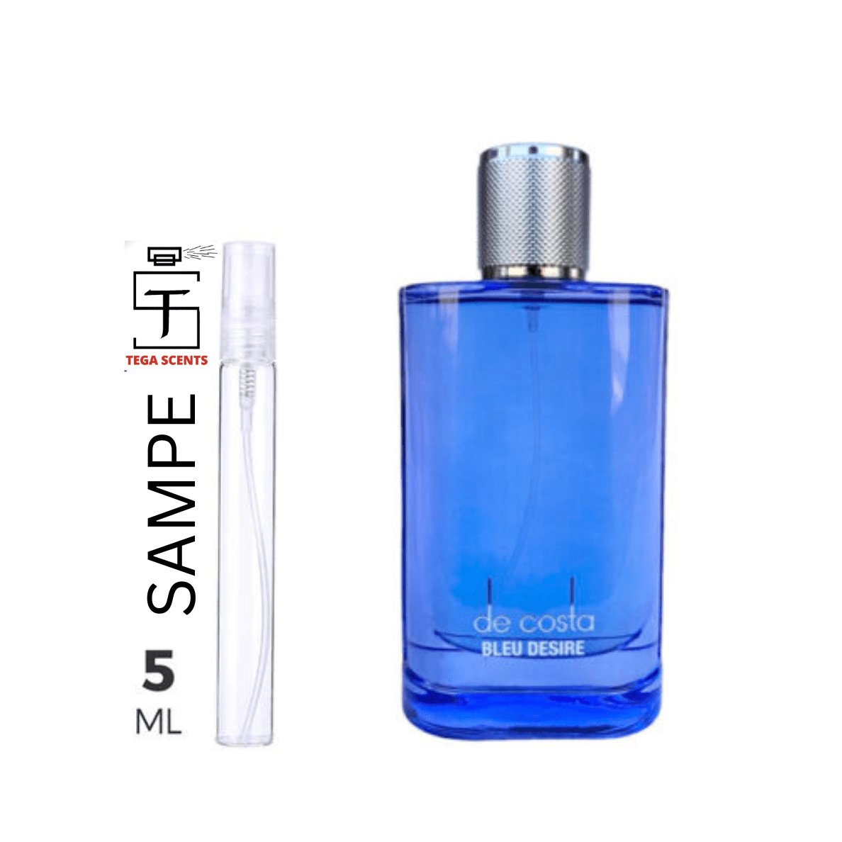 De Costa Blue Desire EDP by Fragrance World 5ml - Tega Scents
